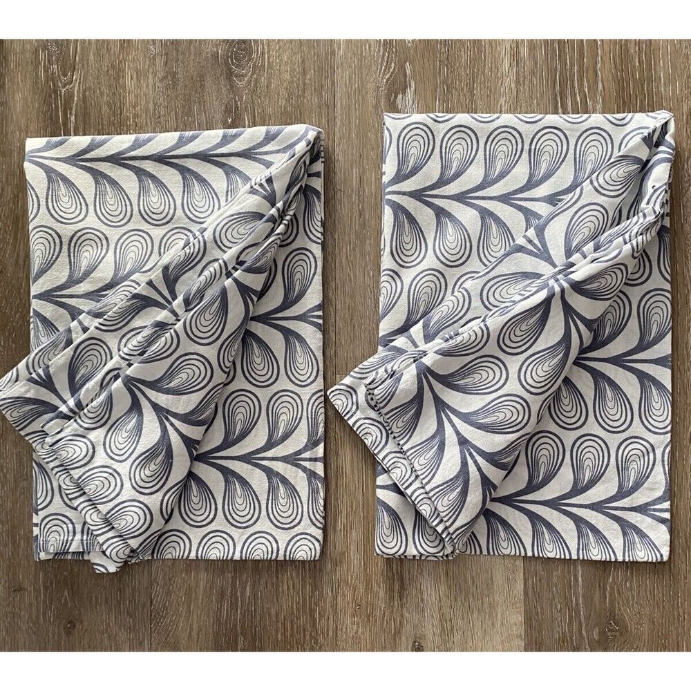 Botanical Abstract Design Pillowcase Set Of 2 Standard Size